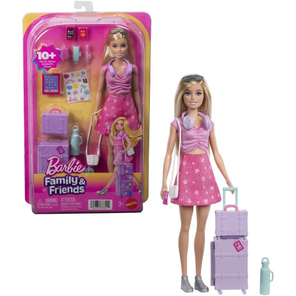 Barbie Family & Friends Limitless Adventure ‘Malibu’ Doll & Accessories